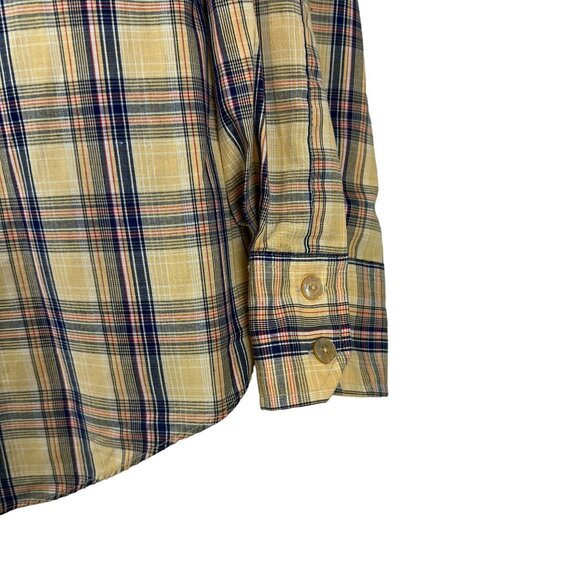 Kennington LTD Mens Plaid Button Down Shirt Sz 16.5 Vintage Western Long Sleeve - Picture 6 of 9